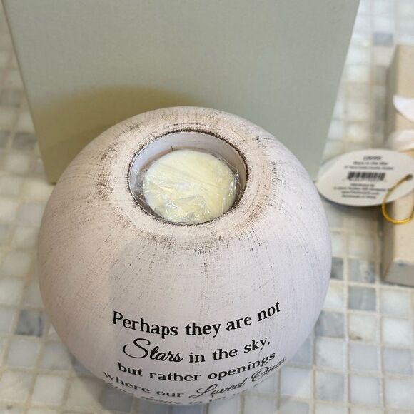 Stars in The Sky Memory Remembrance Candle Holder - Picture 4 of 10